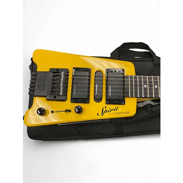 Used Steinberger Spirit GT Yellow Electric Guitar