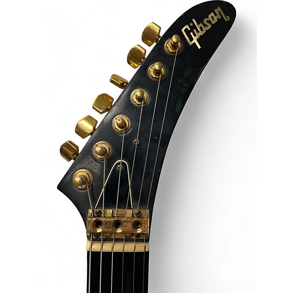 Vintage 1981 Gibson CMT Explorer 2 Tone Sunburst Solid Body Electric Guitar 6 Vintage 1981 Gibson CMT Explorer 2 Tone Sunburst Solid Body Electric Guitar