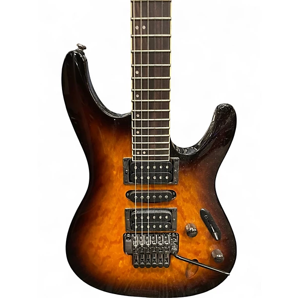 Used Ibanez S670QM DRAGON EYE BURST Solid Body Electric Guitar 4 Used Ibanez S670QM DRAGON EYE BURST Solid Body Electric Guitar