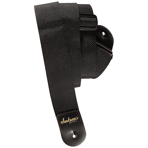 Jackson 2 Poly Guitar Strap Black