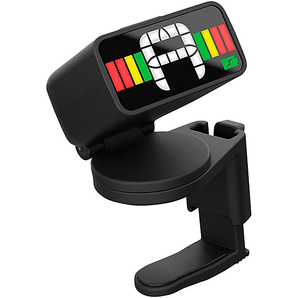 D'Addario Micro Rechargeable Headstock Clip-On Tuner Black 4 D'Addario Micro Rechargeable Headstock Clip-On Tuner Black