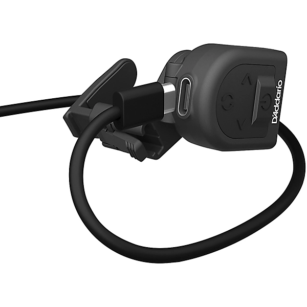 D'Addario Micro Rechargeable Headstock Clip-On Tuner Black 10 D'Addario Micro Rechargeable Headstock Clip-On Tuner Black