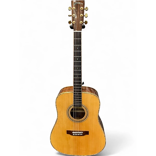 Used Zager ZAD 900 Natural Acoustic Guitar