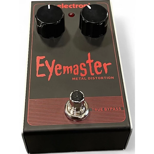 Used TC Electronic Eyemaster Metal Distortion Effect Pedal 4 Used TC Electronic Eyemaster Metal Distortion Effect Pedal