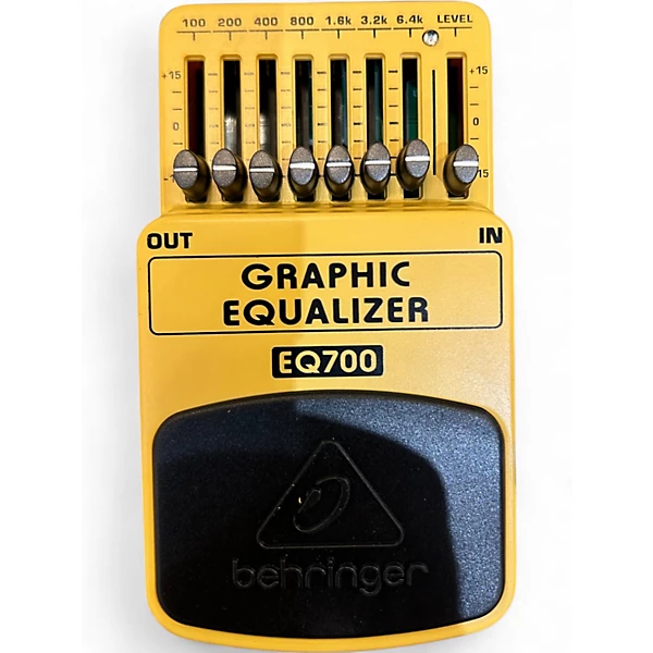 Used Behringer EQ700 Graphic Equalizer 7-Band EQ Pedal