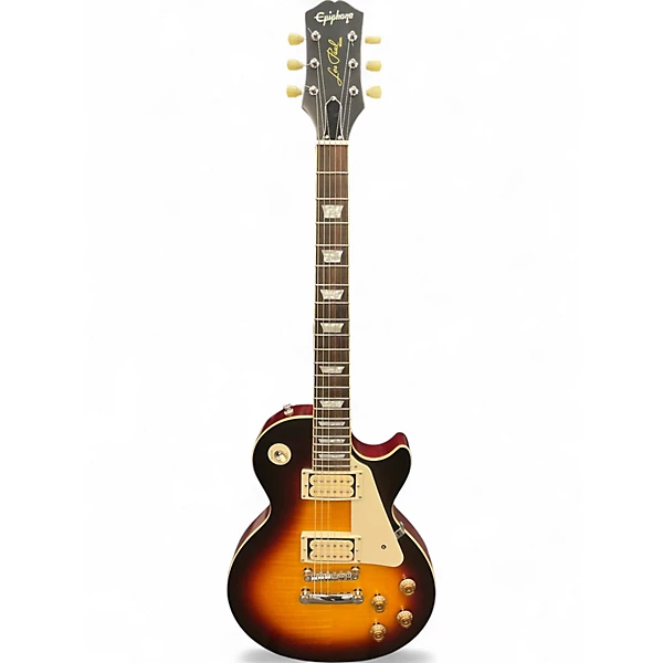 Used 2021 Epiphone LES PAUL STANDARD 1959 OUTIFT AGED DARK BURST Solid Body Electric Guitar
