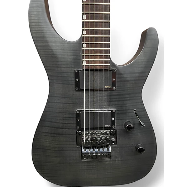 Used BRYSTON LTD. MH 350 FM Satin Black Solid Body Electric Guitar