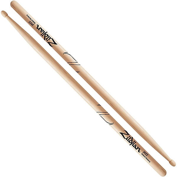 Zildjian Hickory Series Natural Drum Sticks Jazz Wood