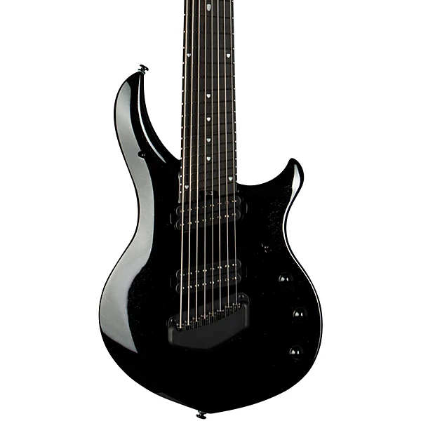 Ernie Ball Music Man John Petrucci Majesty 8 8-String Electric Guitar Black Frosting