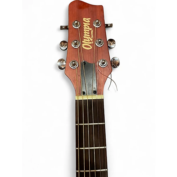 Used Olympia By Tacoma OMC-ICE Natural Acoustic Guitar 6 Used Olympia By Tacoma OMC-ICE Natural Acoustic Guitar