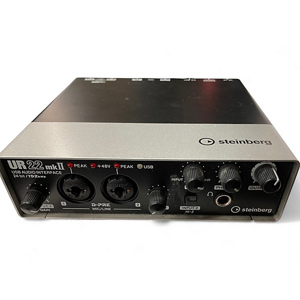 Used Steinberg UR22 MKII Audio Interface 4 Used Steinberg UR22 MKII Audio Interface