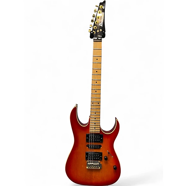 Used Ibanez EX1700 Sunburst Solid Body Electric Guitar