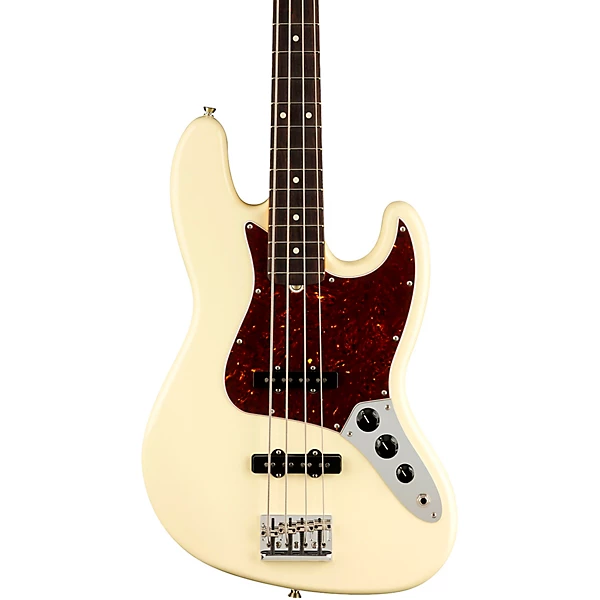 Fender American Professional II Jazz Bass Rosewood Fingerboard Olympic White