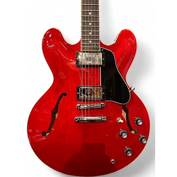 Used 2022 Gibson ES335 Cherry Hollow Body Electric Guitar 4 Used 2022 Gibson ES335 Cherry Hollow Body Electric Guitar