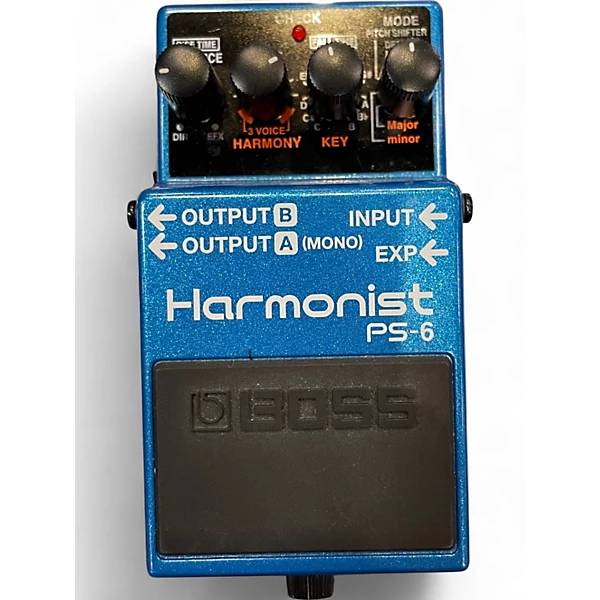 Used BOSS PS6 Harmonist Effect Pedal