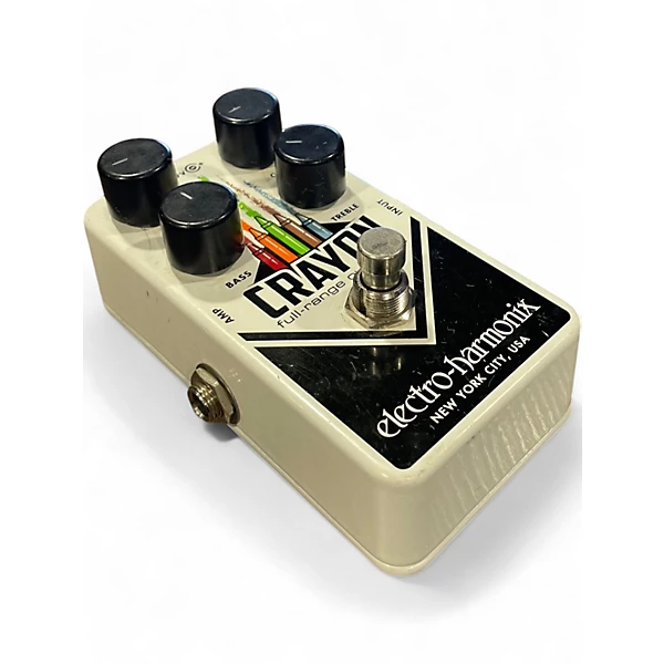 Used Electro-Harmonix Crayon Full Range Overdrive Effect Pedal
