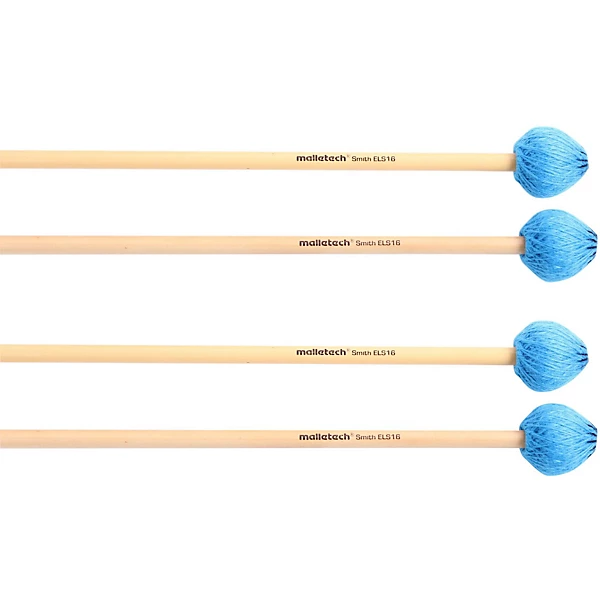 Malletech Smith Vibraphone Mallets Set of 4 (2 Matched Pairs)