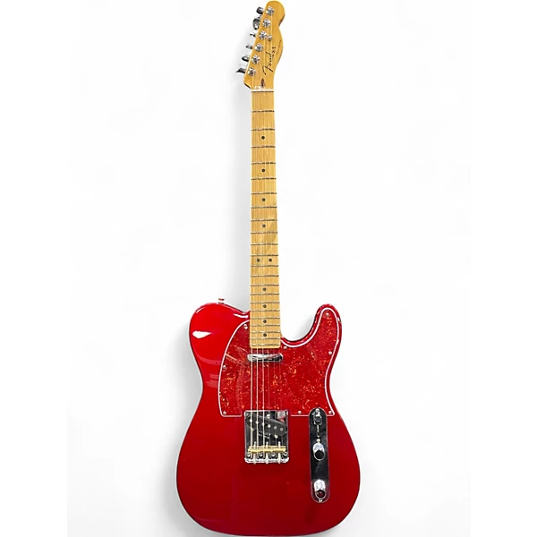 Used Fender Custom Shop Classic Telecaster Cherry Red Solid Body Electric Guitar