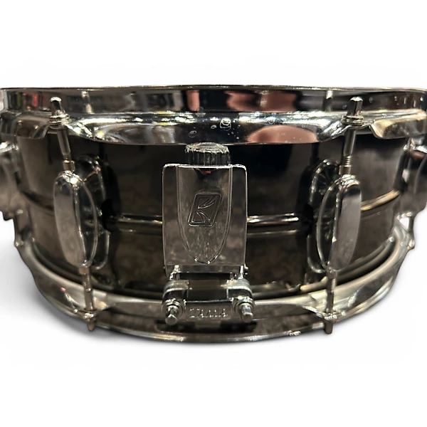 Used TAMA 5.5X14 Rockstar Series Snare Black Nickel Drum 6 Used TAMA 5.5X14 Rockstar Series Snare Black Nickel Drum