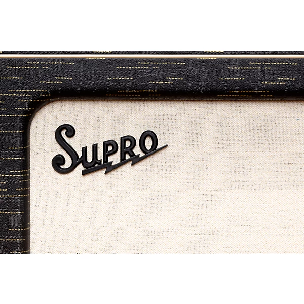 Supro Ambassador Custom 2x10 50W Tube Combo Amp Black Scandia 12 Supro Ambassador Custom 2x10 50W Tube Combo Amp Black Scandia