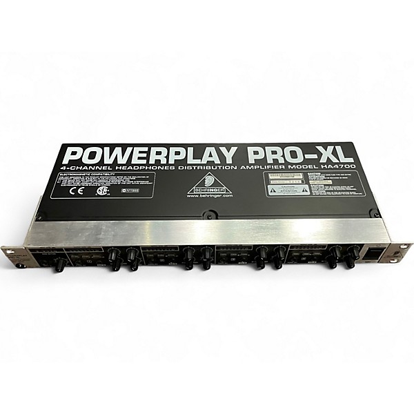 Used Behringer POWERPLAY PRO-XL HA4700 Signal Processor