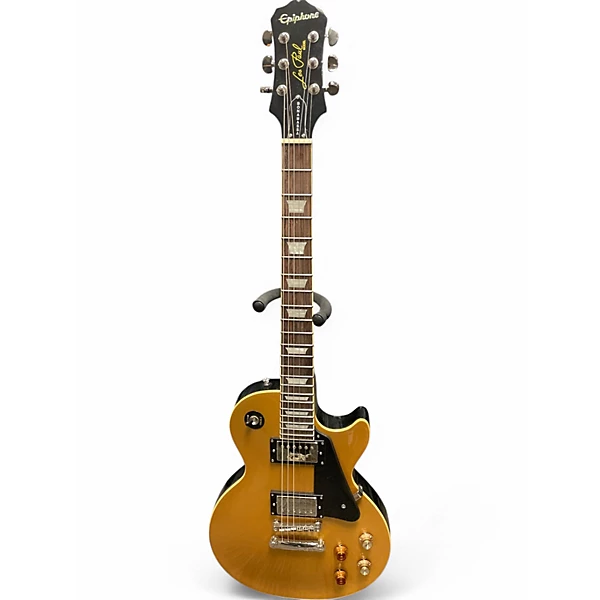 Used Epiphone Joe Bonamassa Les Paul Gold Solid Body Electric Guitar