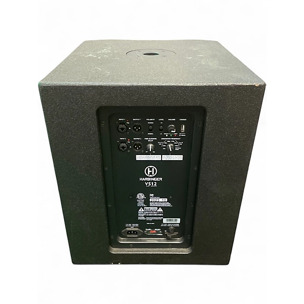 Used Harbinger S12 Powered Subwoofer 6 Used Harbinger S12 Powered Subwoofer