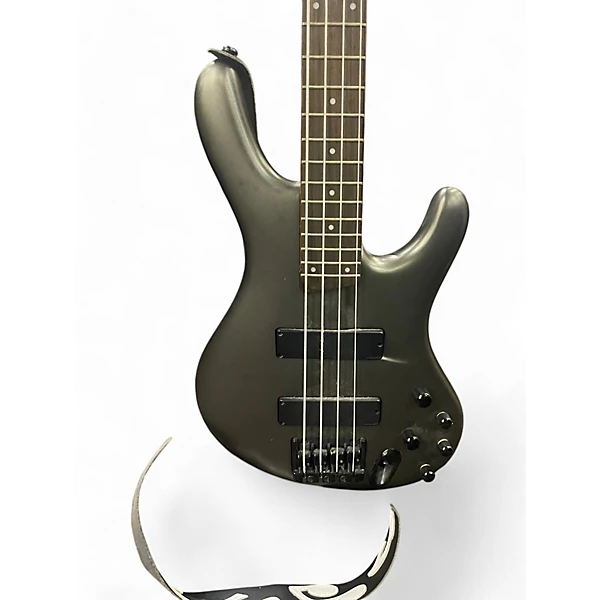 Used Ibanez ERGODYNE EDB600 Metallic Gray Electric Bass Guitar 4 Used Ibanez ERGODYNE EDB600 Metallic Gray Electric Bass Guitar