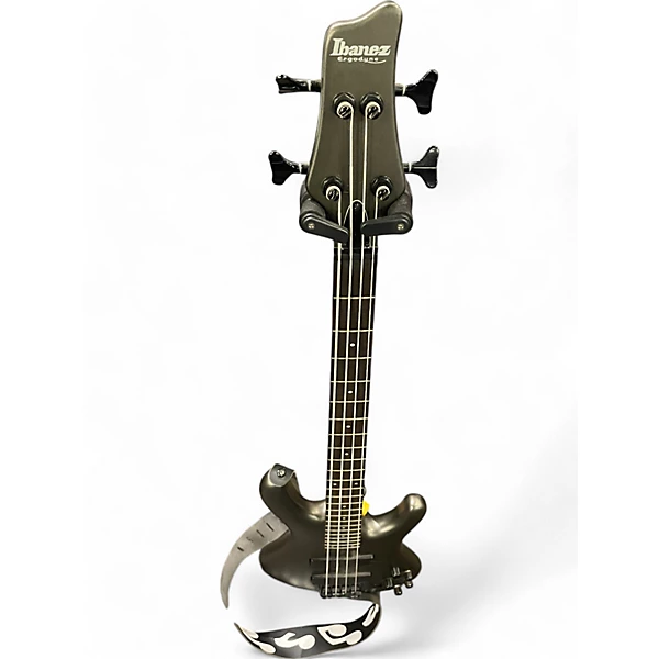 Used Ibanez ERGODYNE EDB600 Metallic Gray Electric Bass Guitar 6 Used Ibanez ERGODYNE EDB600 Metallic Gray Electric Bass Guitar