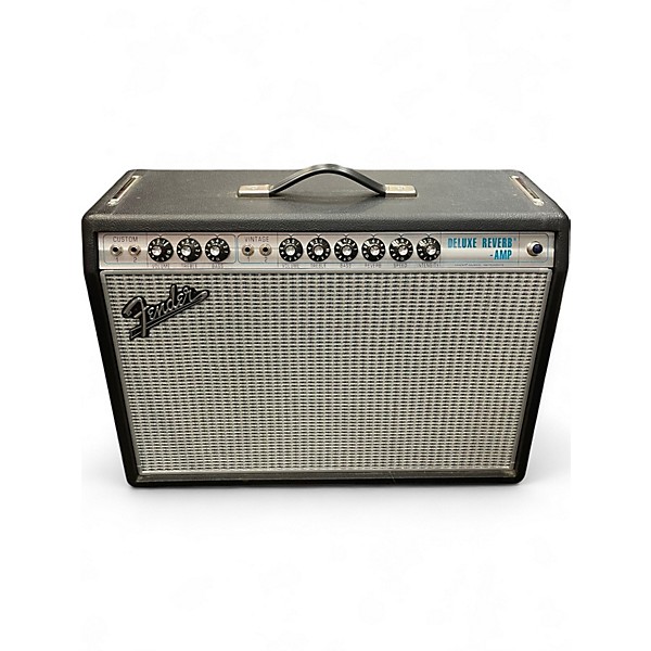 Used Fender 1965 Reissue Deluxe Reverb 22W 1x12 Tube Guitar Combo Amp