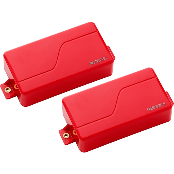 Fishman Fluence Modern Humbucker 3 Voices 6-String Electric Guitar Pickup Set Red