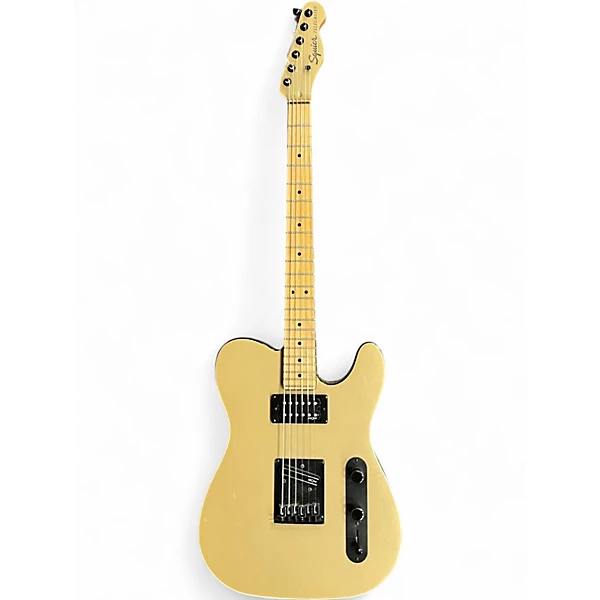 Used Squier Contemporary Telecaster RH Shoreline Gold Solid Body Electric Guitar