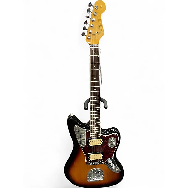 Used Fender JAGUAR 3 Tone Sunburst Solid Body Electric Guitar