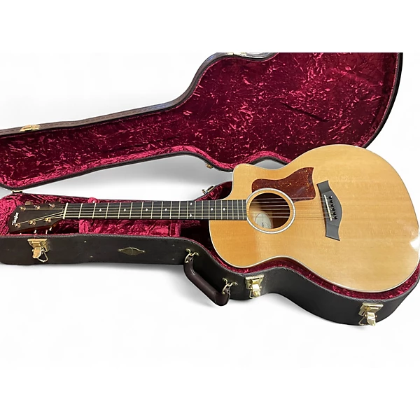 Used Taylor 214CEKDLX2020 Natural Acoustic Electric Guitar