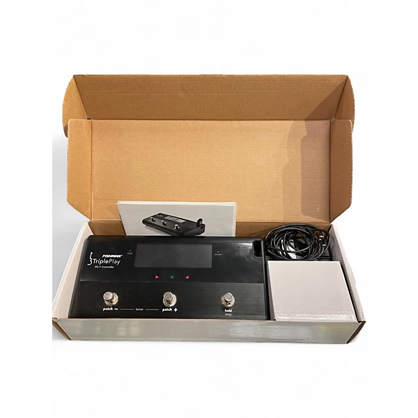 Used Fishman TriplePlay wireless controller and FC-1 foot controller Instrument Wireless System