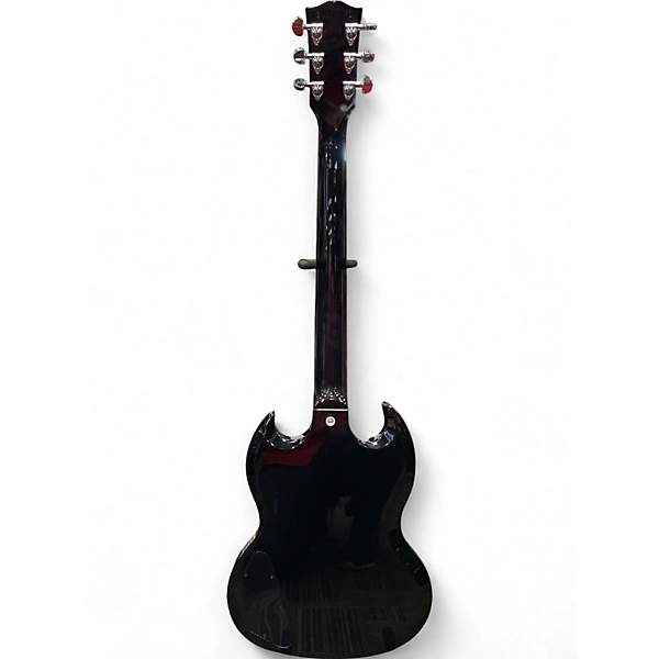 Used Gibson SG Standard Black Solid Body Electric Guitar 6 Used Gibson SG Standard Black Solid Body Electric Guitar