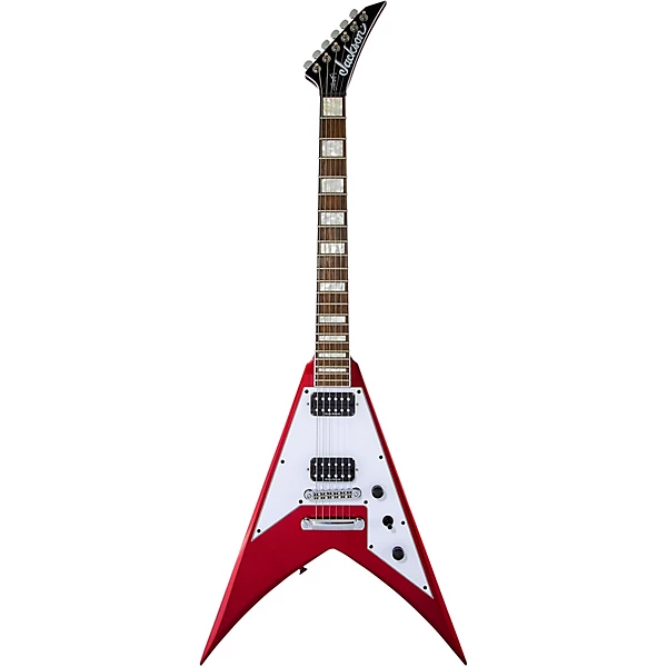 Jackson X Series Signature Scott Ian King V KVXT Electric Guitar Candy Apple Red 6 Jackson X Series Signature Scott Ian King V KVXT Electric Guitar Candy Apple Red