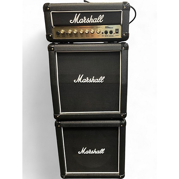 Used 2005 Marshall MG15MSII Micro Stack Guitar Stack