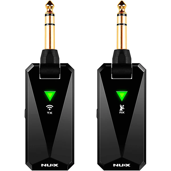 NUX B-5RC 2.4GHz Wireless Guitar System With Charging Case Black
