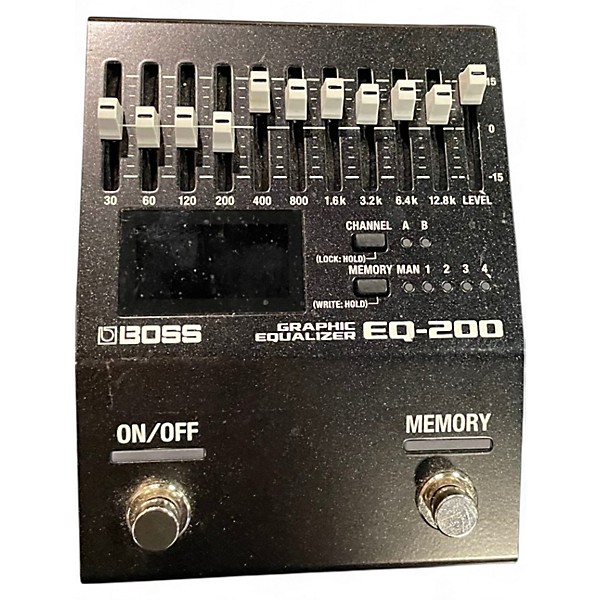 Used BOSS EQ200 Graphic Equalizer Pedal