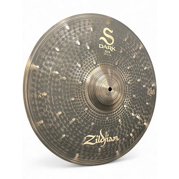 Used Zildjian 20in S Dark Ride Cymbal 4 Used Zildjian 20in S Dark Ride Cymbal