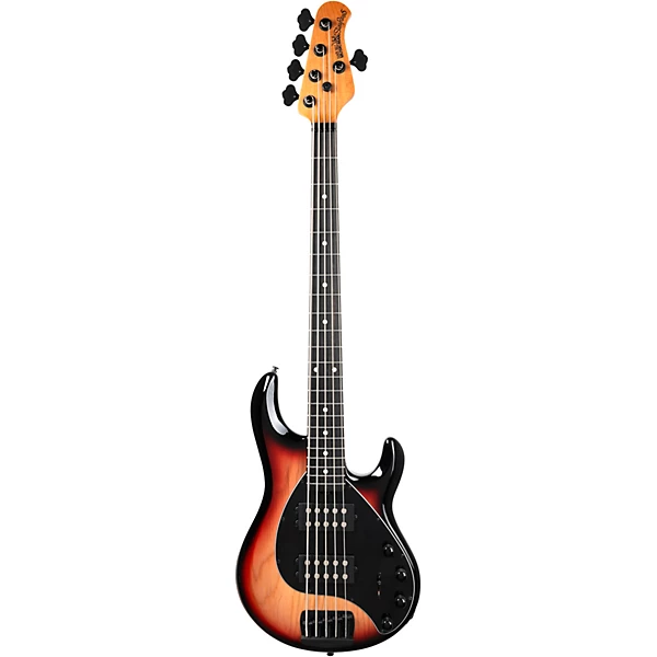 Ernie Ball Music Man StingRay Special 5 HH 5-String Bass Guitar Faded Vintage Sunburst 6 Ernie Ball Music Man StingRay Special 5 HH 5-String Bass Guitar Faded Vintage Sunburst