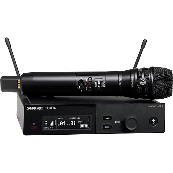 Shure SLXD24/K8B Wireless Vocal Microphone System With KSM8 Band J52