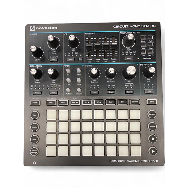 Used Novation CIRCUIT MONO STATION Production Controller