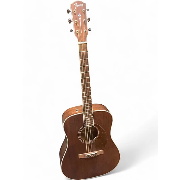 Used Fender Paramount PM-1 Standard Dreadnought Vintage Natural Acoustic Electric Guitar