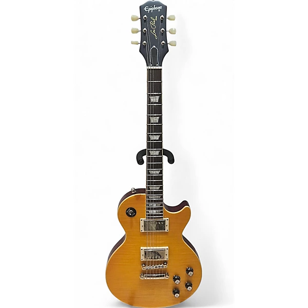 Used 2022 Epiphone 1956 Reissue Les Paul Orange Solid Body Electric Guitar