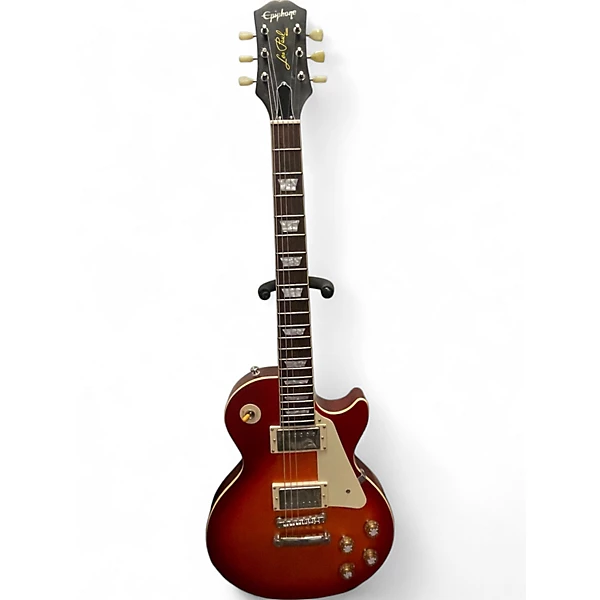 Used Epiphone 1959 Reissue Les Paul Standard Cherry Sunburst Solid Body Electric Guitar