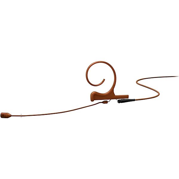 DPA Microphones 4288 CORE Directional Flex Earset Mic, 100 mm Boom, Brown, MicroDot