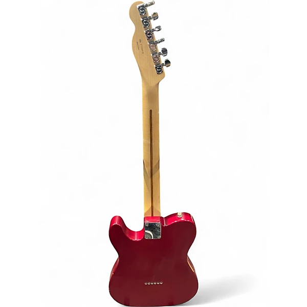 Used Fender Highway One Telecaster Satin Red Solid Body Electric Guitar 6 Used Fender Highway One Telecaster Satin Red Solid Body Electric Guitar