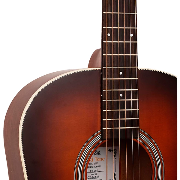 Gold Tone GT-Bell All Solid Wood Slope Shoulder Acoustic-Electric Guitar Burst 12 Gold Tone GT-Bell All Solid Wood Slope Shoulder Acoustic-Electric Guitar Burst